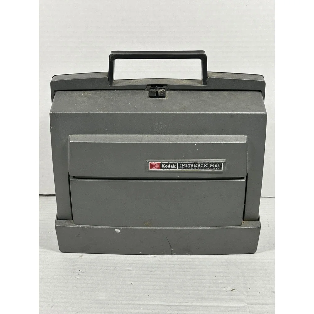 Kodak Instamatic M95 MovieProjector Vintage Super 8 Regular 8mm Gray Made in USA